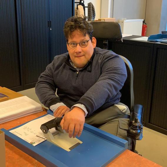 Begeleid werken Dominiek Savio - kantoorwerk